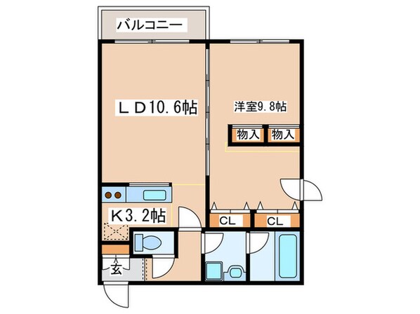 Pure stage Maruyamaの物件間取画像